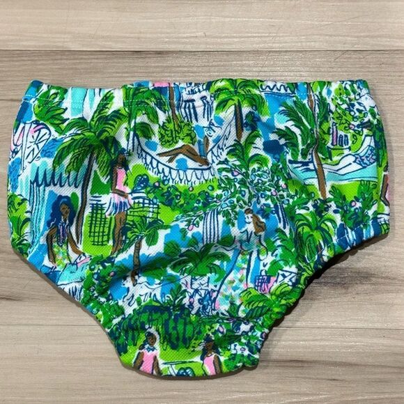 Lilly Pulitzer Lilly On Holiday Bloomers Baby Girls 18/24M - Picture 3 of 3